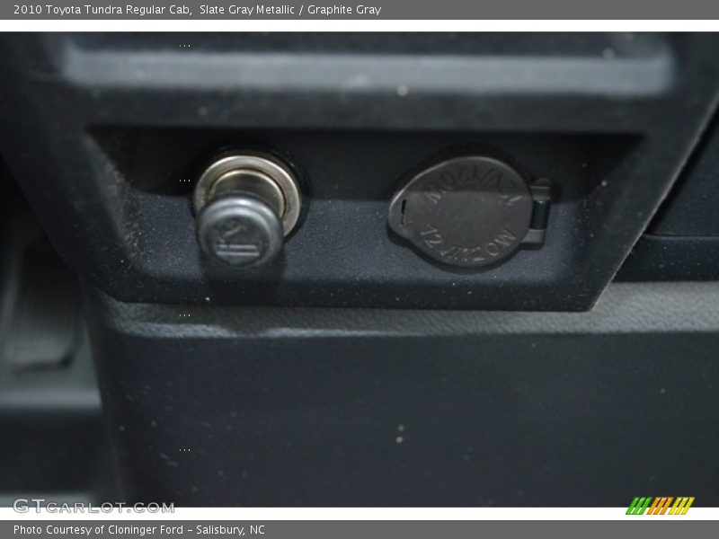 Slate Gray Metallic / Graphite Gray 2010 Toyota Tundra Regular Cab