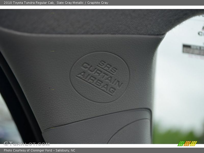 Slate Gray Metallic / Graphite Gray 2010 Toyota Tundra Regular Cab