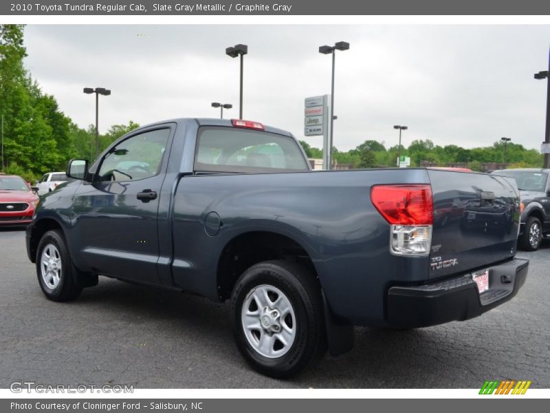 Slate Gray Metallic / Graphite Gray 2010 Toyota Tundra Regular Cab