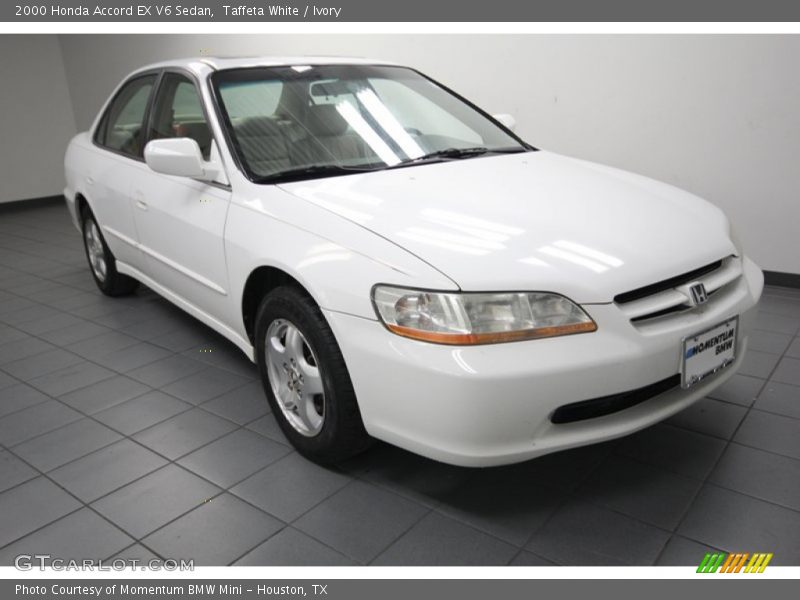 Taffeta White / Ivory 2000 Honda Accord EX V6 Sedan