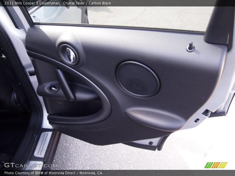 Crystal Silver / Carbon Black 2011 Mini Cooper S Countryman