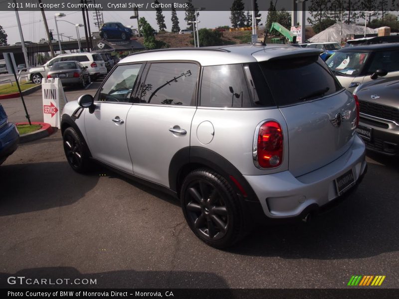 Crystal Silver / Carbon Black 2011 Mini Cooper S Countryman