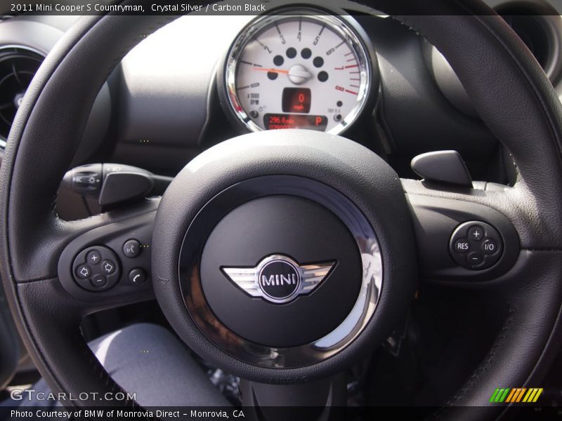 Crystal Silver / Carbon Black 2011 Mini Cooper S Countryman