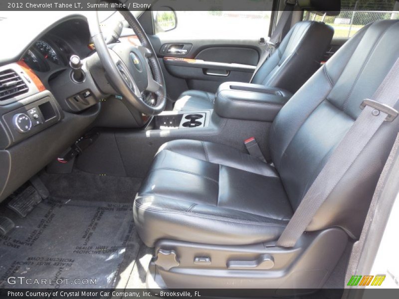 Summit White / Ebony 2012 Chevrolet Tahoe LT