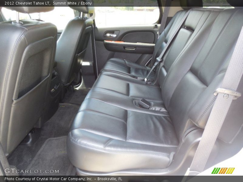 Summit White / Ebony 2012 Chevrolet Tahoe LT