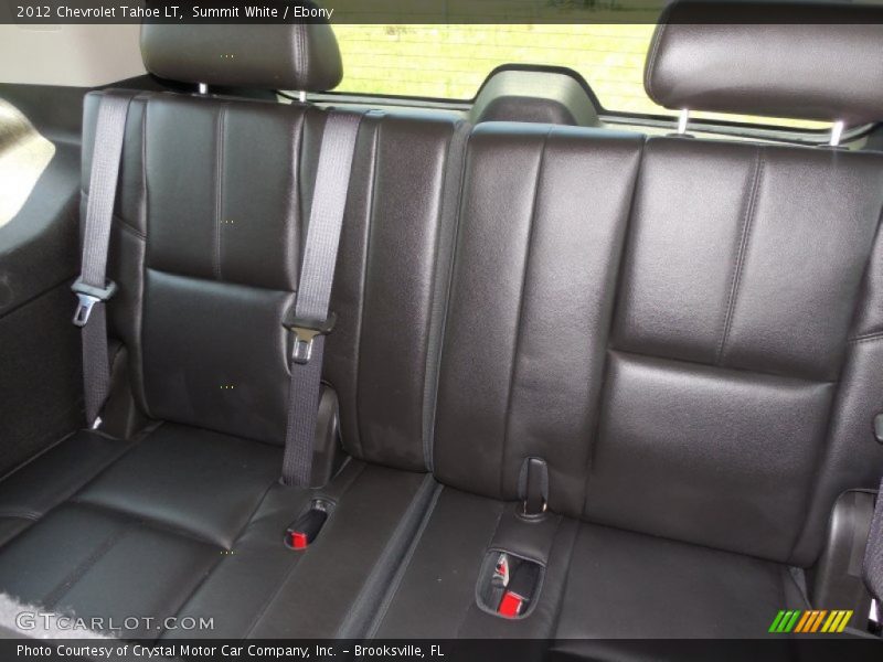 Summit White / Ebony 2012 Chevrolet Tahoe LT