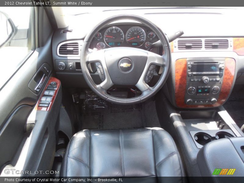 Summit White / Ebony 2012 Chevrolet Tahoe LT