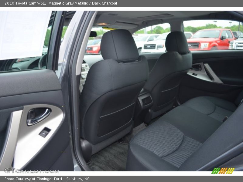 Rear Seat of 2010 Camry SE