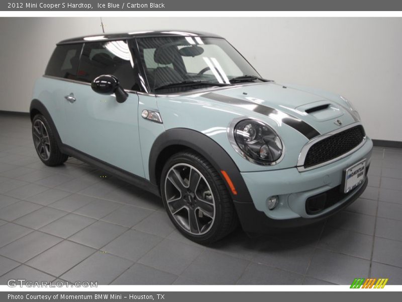 Ice Blue / Carbon Black 2012 Mini Cooper S Hardtop