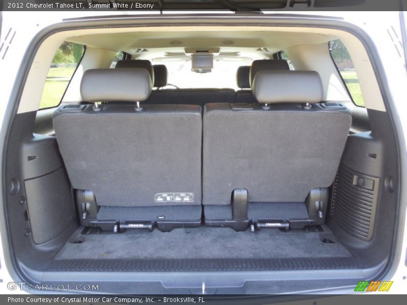 Summit White / Ebony 2012 Chevrolet Tahoe LT