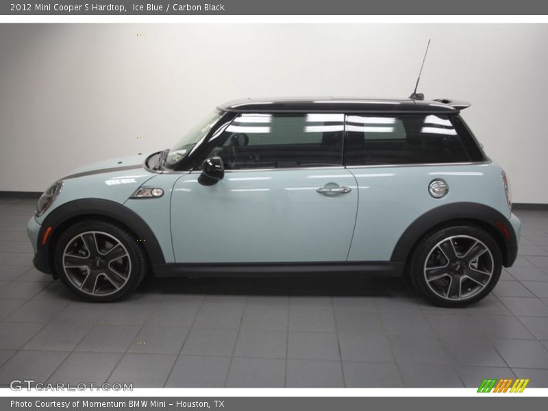 Ice Blue / Carbon Black 2012 Mini Cooper S Hardtop