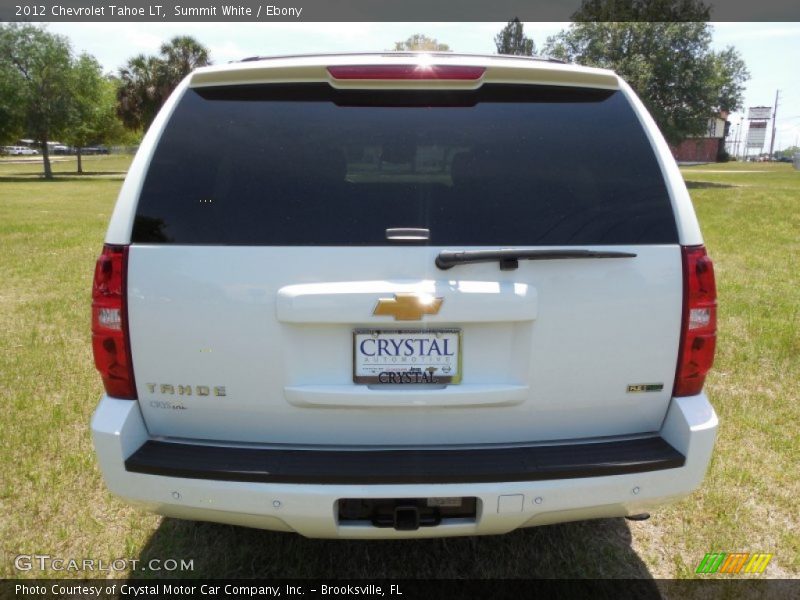 Summit White / Ebony 2012 Chevrolet Tahoe LT