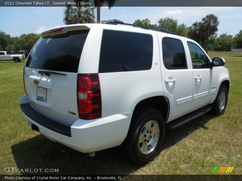 Summit White / Ebony 2012 Chevrolet Tahoe LT