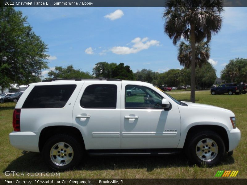 Summit White / Ebony 2012 Chevrolet Tahoe LT