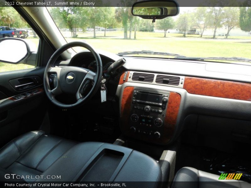 Summit White / Ebony 2012 Chevrolet Tahoe LT