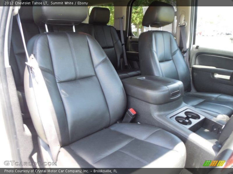 Summit White / Ebony 2012 Chevrolet Tahoe LT