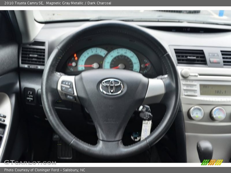 Magnetic Gray Metallic / Dark Charcoal 2010 Toyota Camry SE