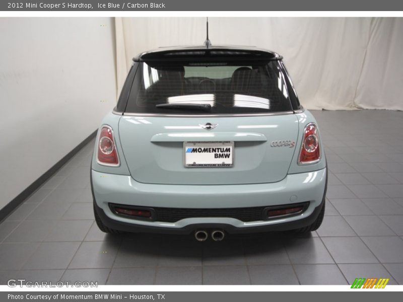 Ice Blue / Carbon Black 2012 Mini Cooper S Hardtop
