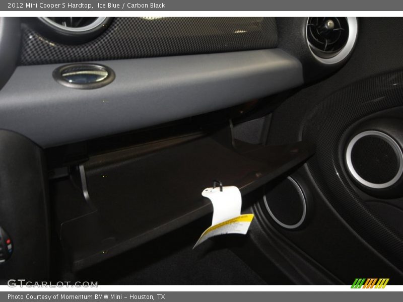 Ice Blue / Carbon Black 2012 Mini Cooper S Hardtop