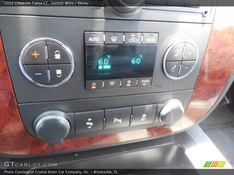 Summit White / Ebony 2012 Chevrolet Tahoe LT