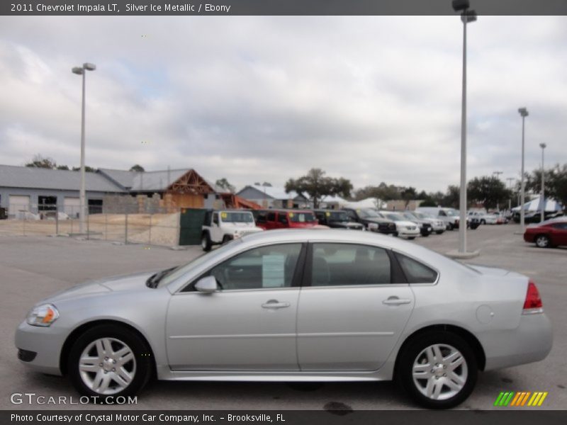 Silver Ice Metallic / Ebony 2011 Chevrolet Impala LT