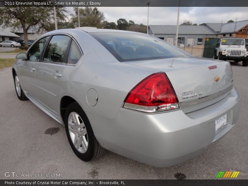 Silver Ice Metallic / Ebony 2011 Chevrolet Impala LT