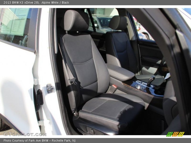 Alpine White / Black 2013 BMW X3 xDrive 28i