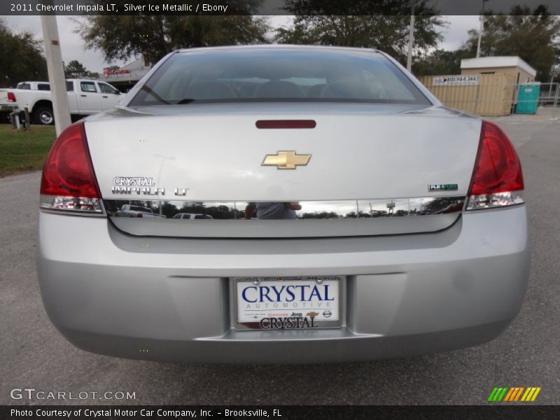 Silver Ice Metallic / Ebony 2011 Chevrolet Impala LT