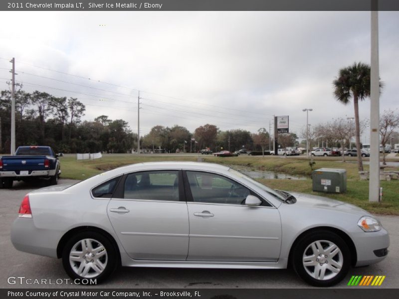 Silver Ice Metallic / Ebony 2011 Chevrolet Impala LT