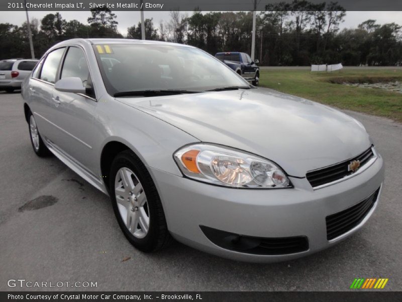 Silver Ice Metallic / Ebony 2011 Chevrolet Impala LT