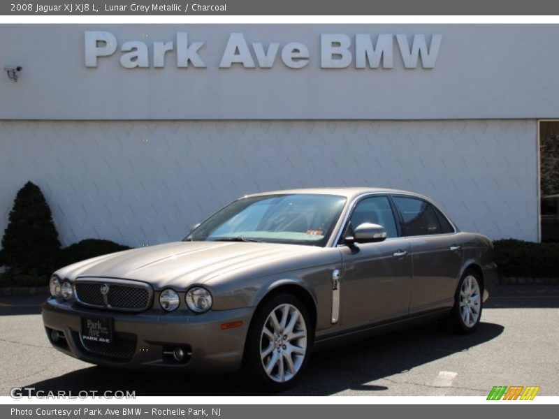 Lunar Grey Metallic / Charcoal 2008 Jaguar XJ XJ8 L
