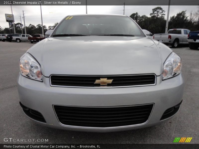 Silver Ice Metallic / Ebony 2011 Chevrolet Impala LT