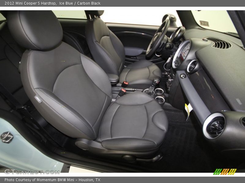 Ice Blue / Carbon Black 2012 Mini Cooper S Hardtop