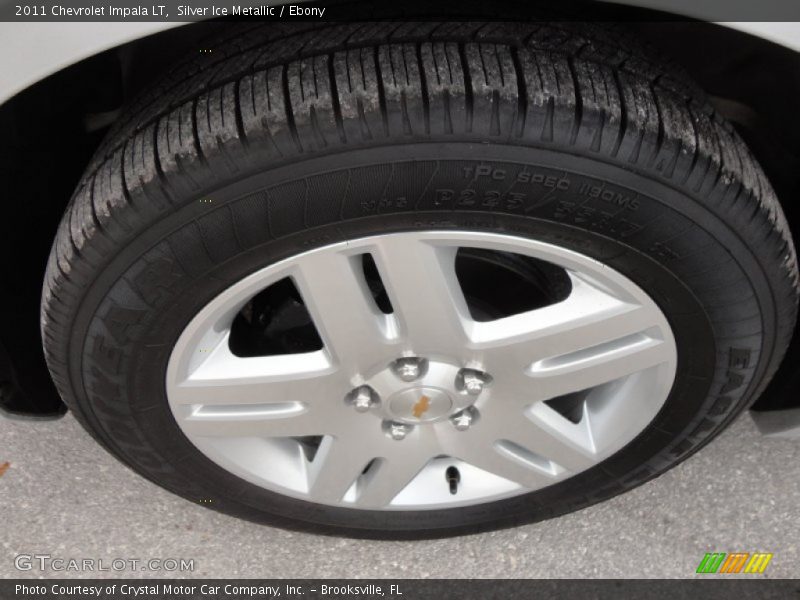 Silver Ice Metallic / Ebony 2011 Chevrolet Impala LT