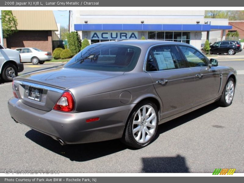 Lunar Grey Metallic / Charcoal 2008 Jaguar XJ XJ8 L