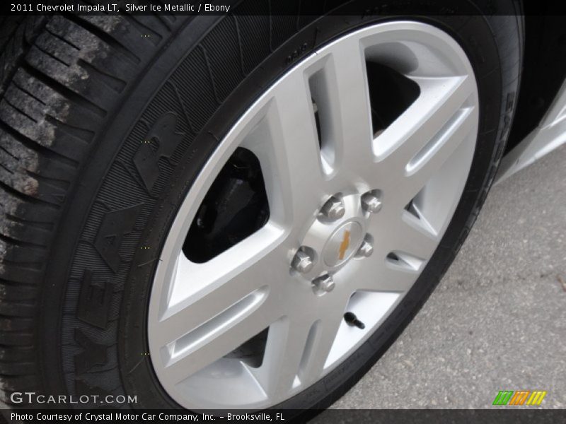 Silver Ice Metallic / Ebony 2011 Chevrolet Impala LT