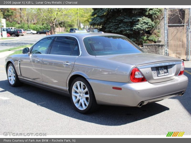 Lunar Grey Metallic / Charcoal 2008 Jaguar XJ XJ8 L