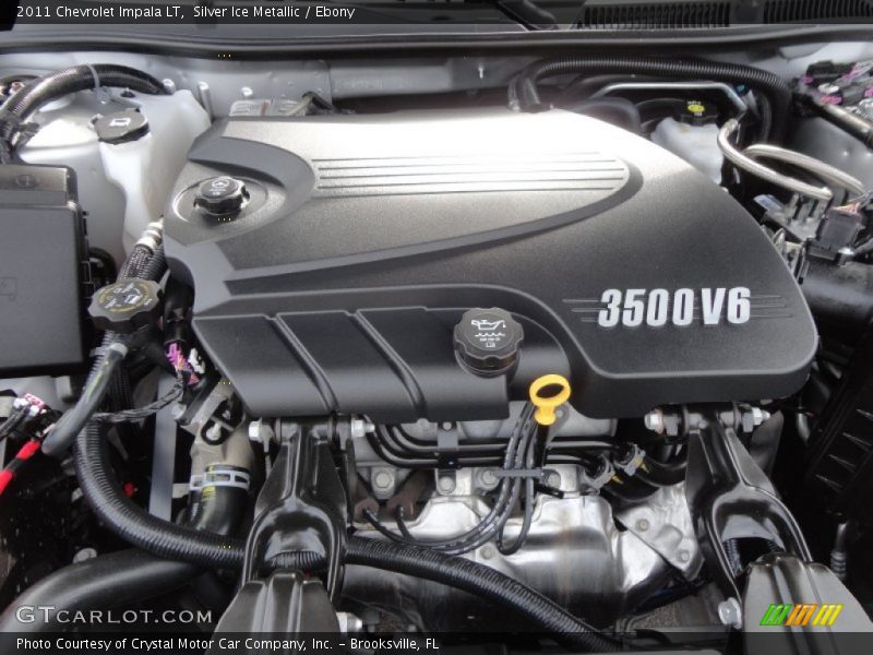 Silver Ice Metallic / Ebony 2011 Chevrolet Impala LT