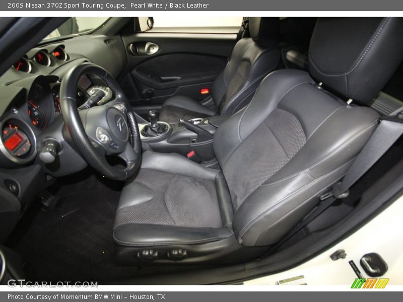  2009 370Z Sport Touring Coupe Black Leather Interior