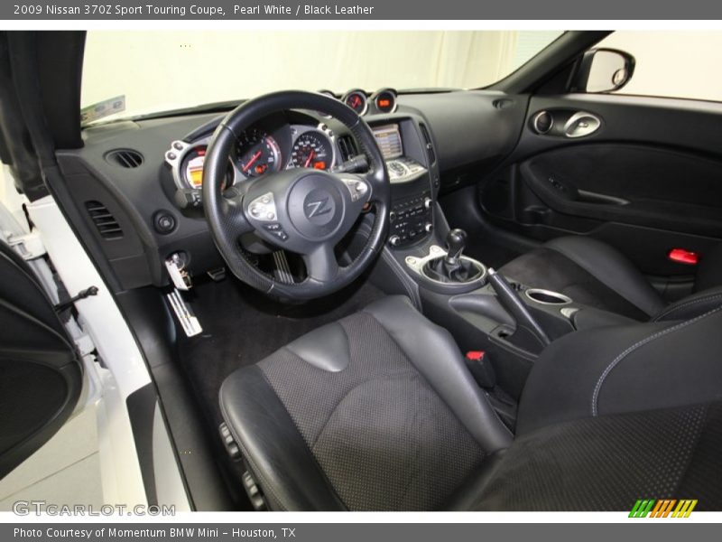  2009 370Z Sport Touring Coupe Black Leather Interior