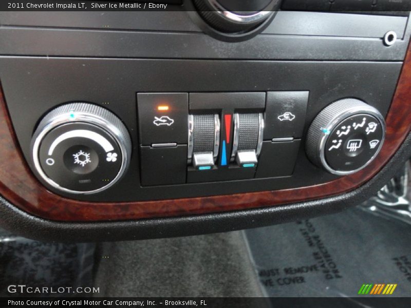 Silver Ice Metallic / Ebony 2011 Chevrolet Impala LT