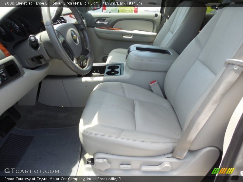 Silver Birch Metallic / Light Titanium/Dark Titanium 2008 Chevrolet Tahoe LT