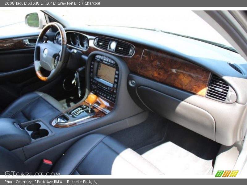 Lunar Grey Metallic / Charcoal 2008 Jaguar XJ XJ8 L