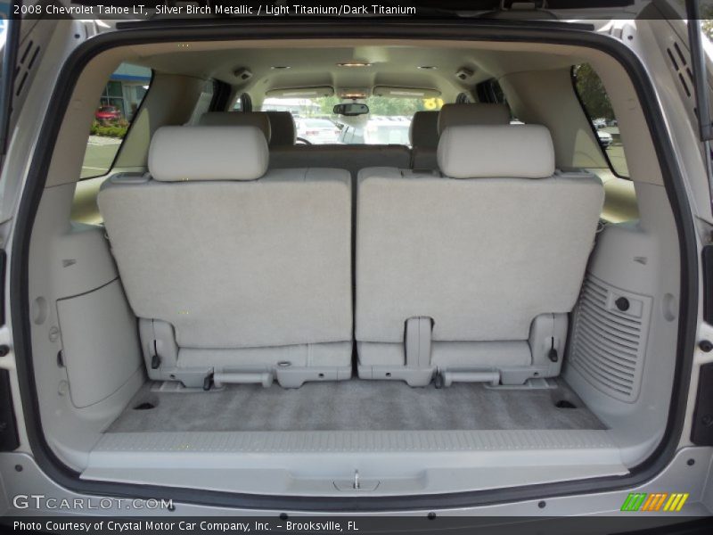 Silver Birch Metallic / Light Titanium/Dark Titanium 2008 Chevrolet Tahoe LT