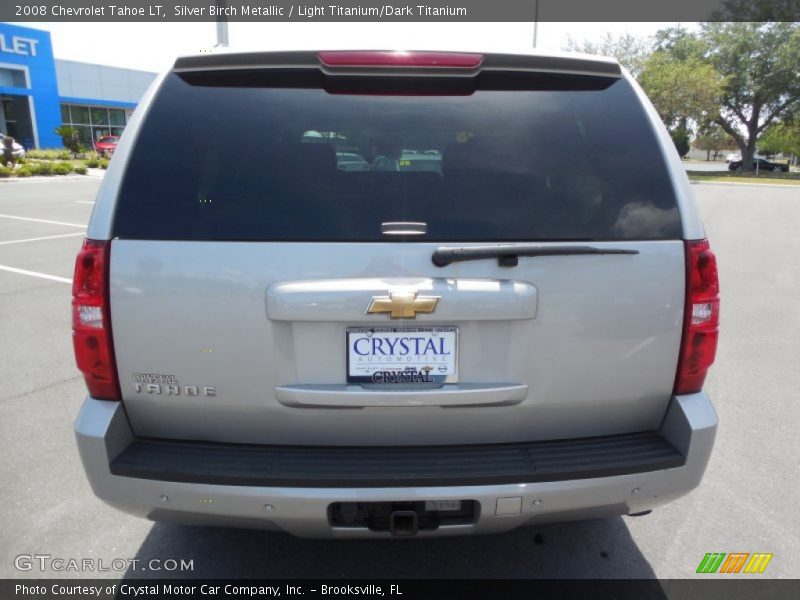 Silver Birch Metallic / Light Titanium/Dark Titanium 2008 Chevrolet Tahoe LT