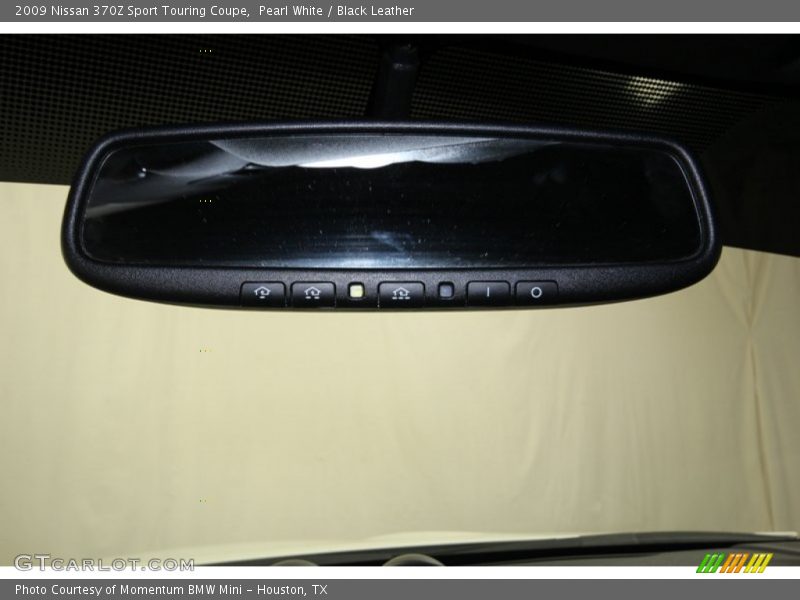 Pearl White / Black Leather 2009 Nissan 370Z Sport Touring Coupe