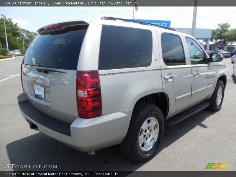 Silver Birch Metallic / Light Titanium/Dark Titanium 2008 Chevrolet Tahoe LT
