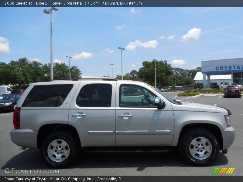 Silver Birch Metallic / Light Titanium/Dark Titanium 2008 Chevrolet Tahoe LT