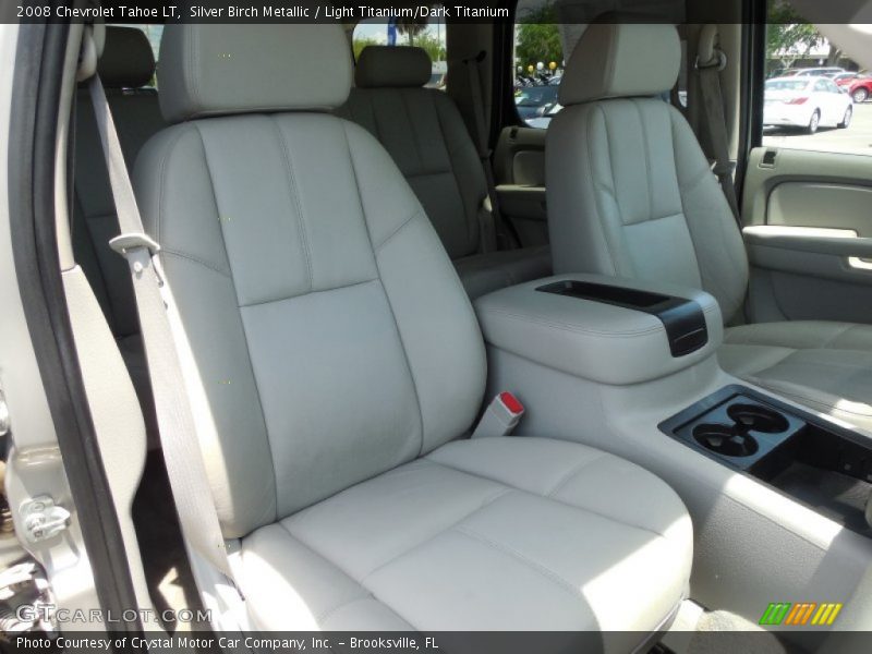 Silver Birch Metallic / Light Titanium/Dark Titanium 2008 Chevrolet Tahoe LT