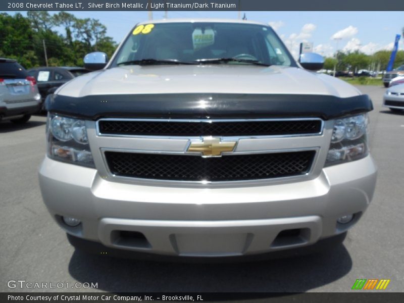 Silver Birch Metallic / Light Titanium/Dark Titanium 2008 Chevrolet Tahoe LT